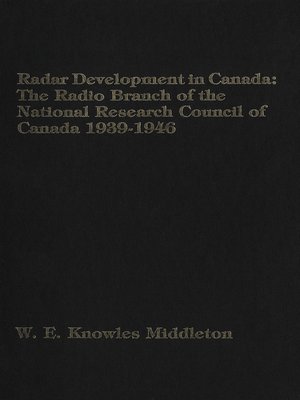 cover image of Radar Development in Canada
